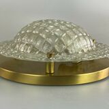 Plafonnier verre espace design lampe Fischer Leuchten