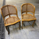 Louis 15 style cane armchair