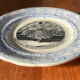 Gien porcelain plate