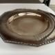 Art Deco Silver Metal Centerpiece - Octagonal Shape