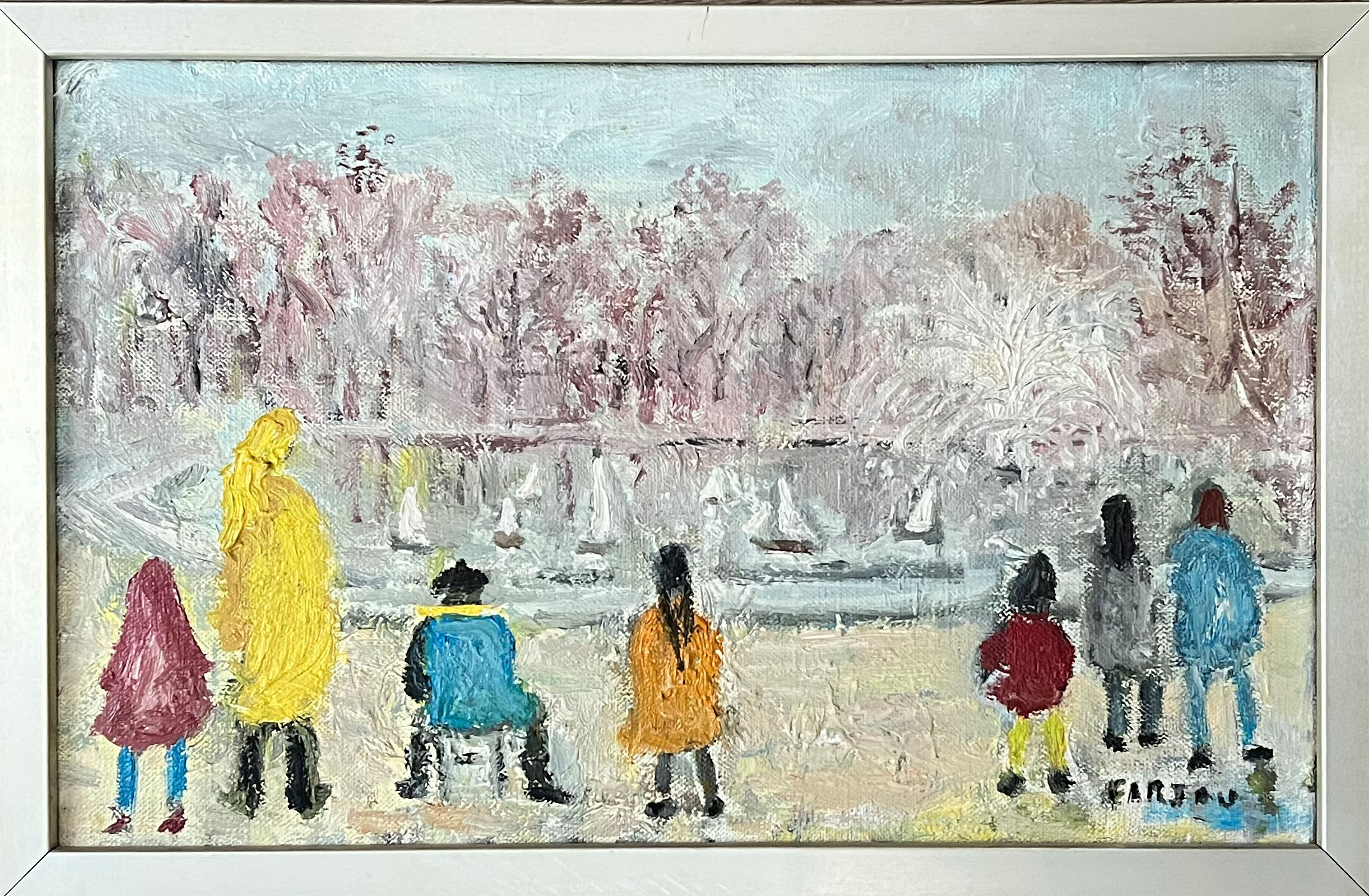 "In the Luxembourg Garden" by Farjou