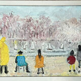 "In the Luxembourg Garden" by Farjou