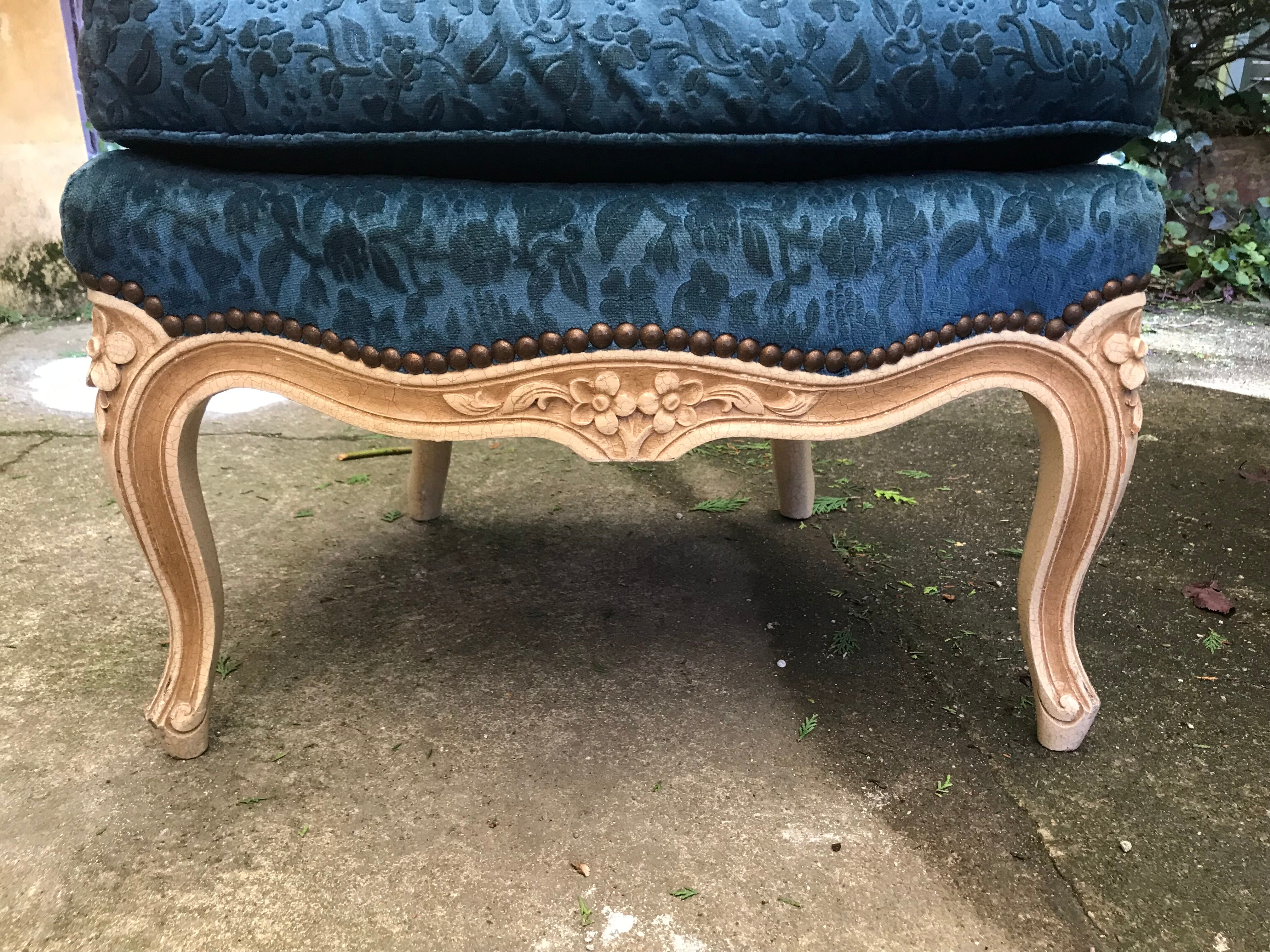 Chauffeuse Louis XV