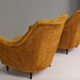 Set of 2 armchairs Italy 1950