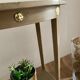 Vintage oval pedestal table