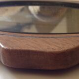 Old wooden mirror 26x19cm