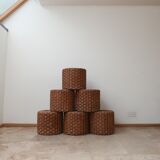 Mid-century french rope stool
