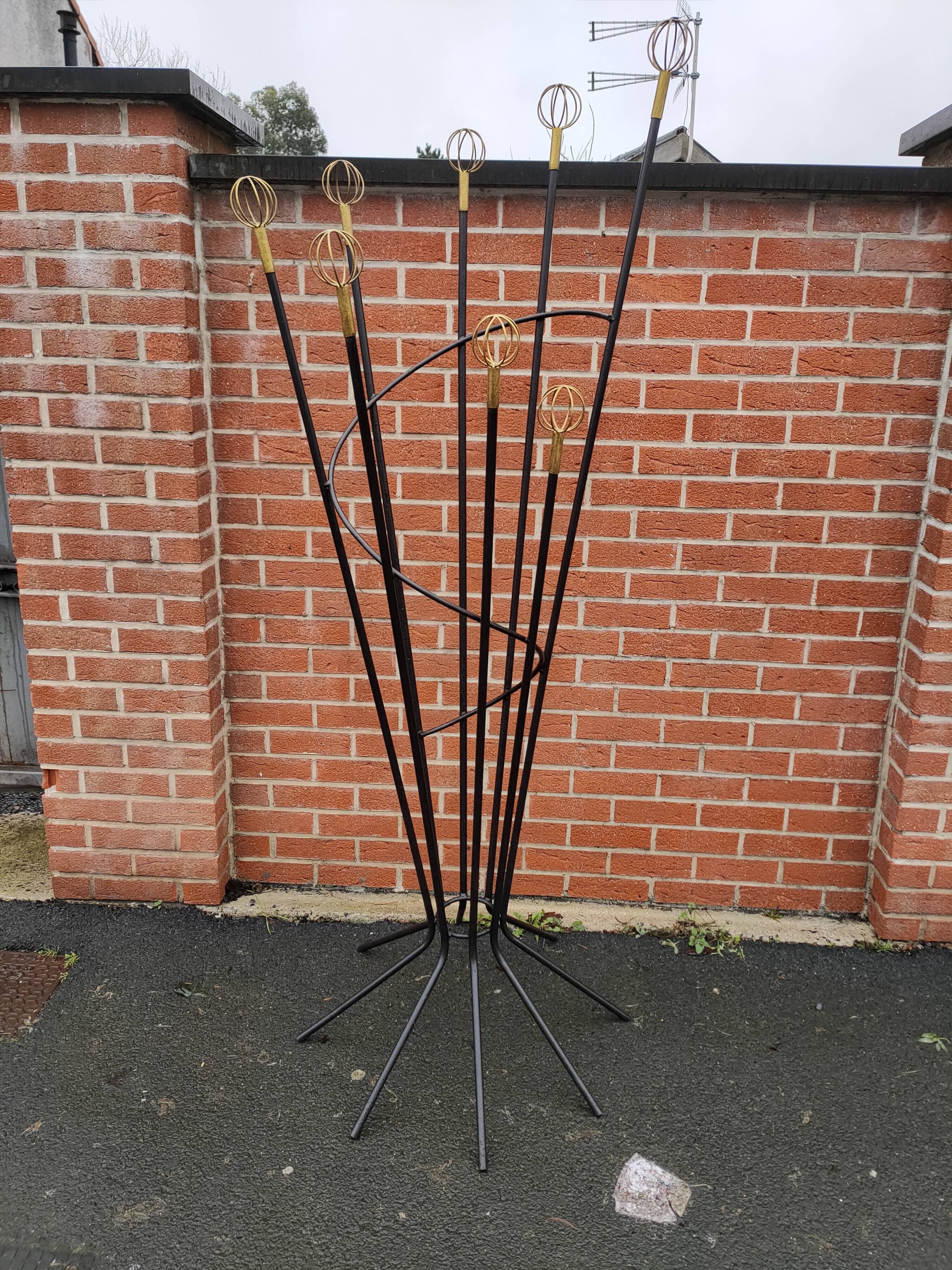 coat rack astrolabe from the 1950s-60s