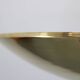 Restored Bauhaus or Art Deco brass chandelier, Czechoslovakia, circa 1930s