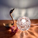 Lampe à poser vintage en verre