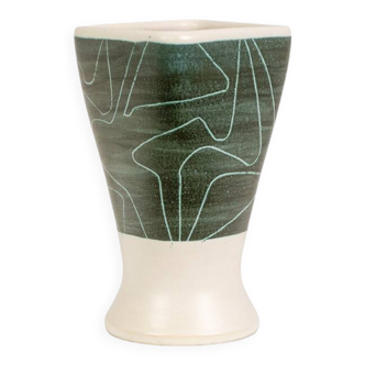 Robert Deblander. Stoneware vase. Circa 1955.