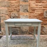 Small wooden farmhouse table