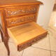 Old oak style bedside