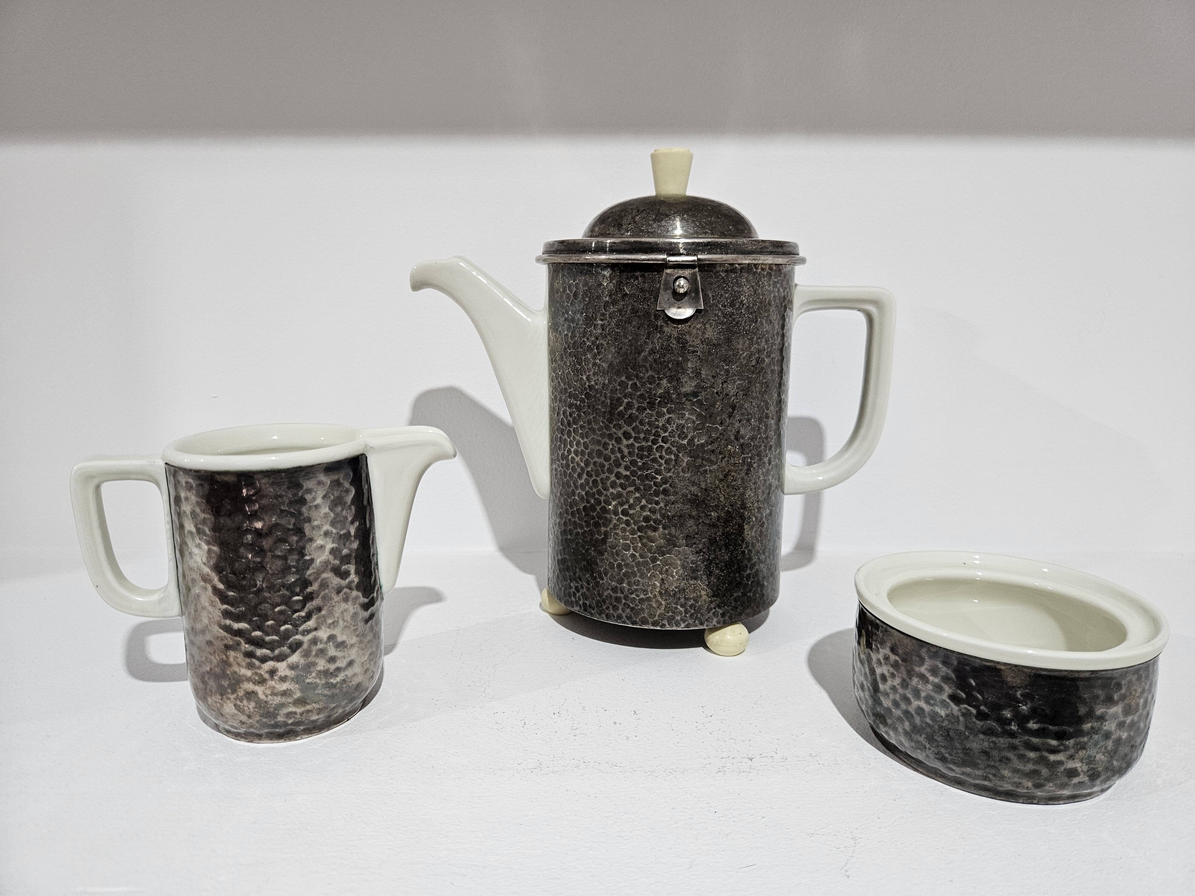 Elegant WMF Art Deco table center, 1950s