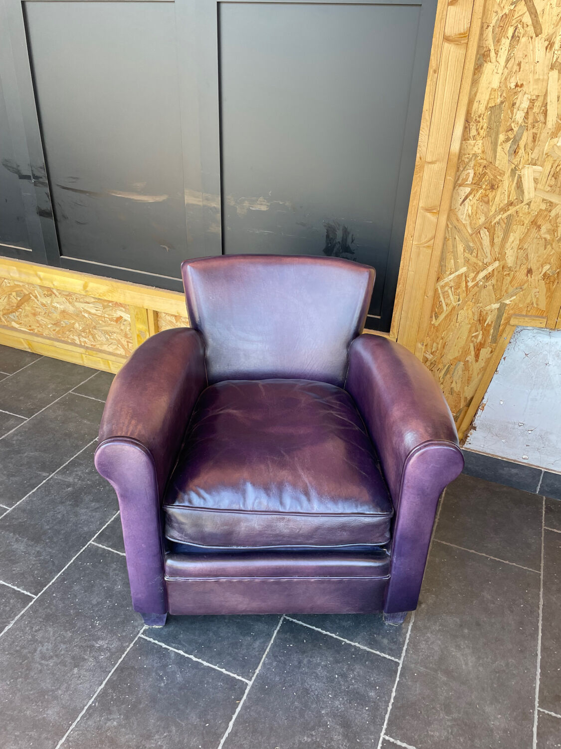 Fauteuil club modèle grand parisien