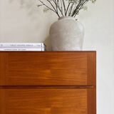 Commode double vintage danoise en teck