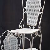 Ensemble table et chaises 1950