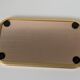 60s Cocktail Trays | Set of 2 | Gold Metal