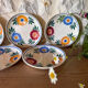 Ironstone dessert plates