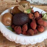 Alabaster fruit bowl from the 70s