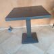 Set table and 4 armchairs bistro garden Tolix Xavier Pauchard 1950s