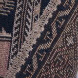 Tapis vintage turc de Oushak, tissé à la main 123x207 cm