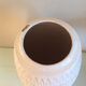 Ovoid vase in white ceramic pr Bay Keramik / vintage 60s-70s
