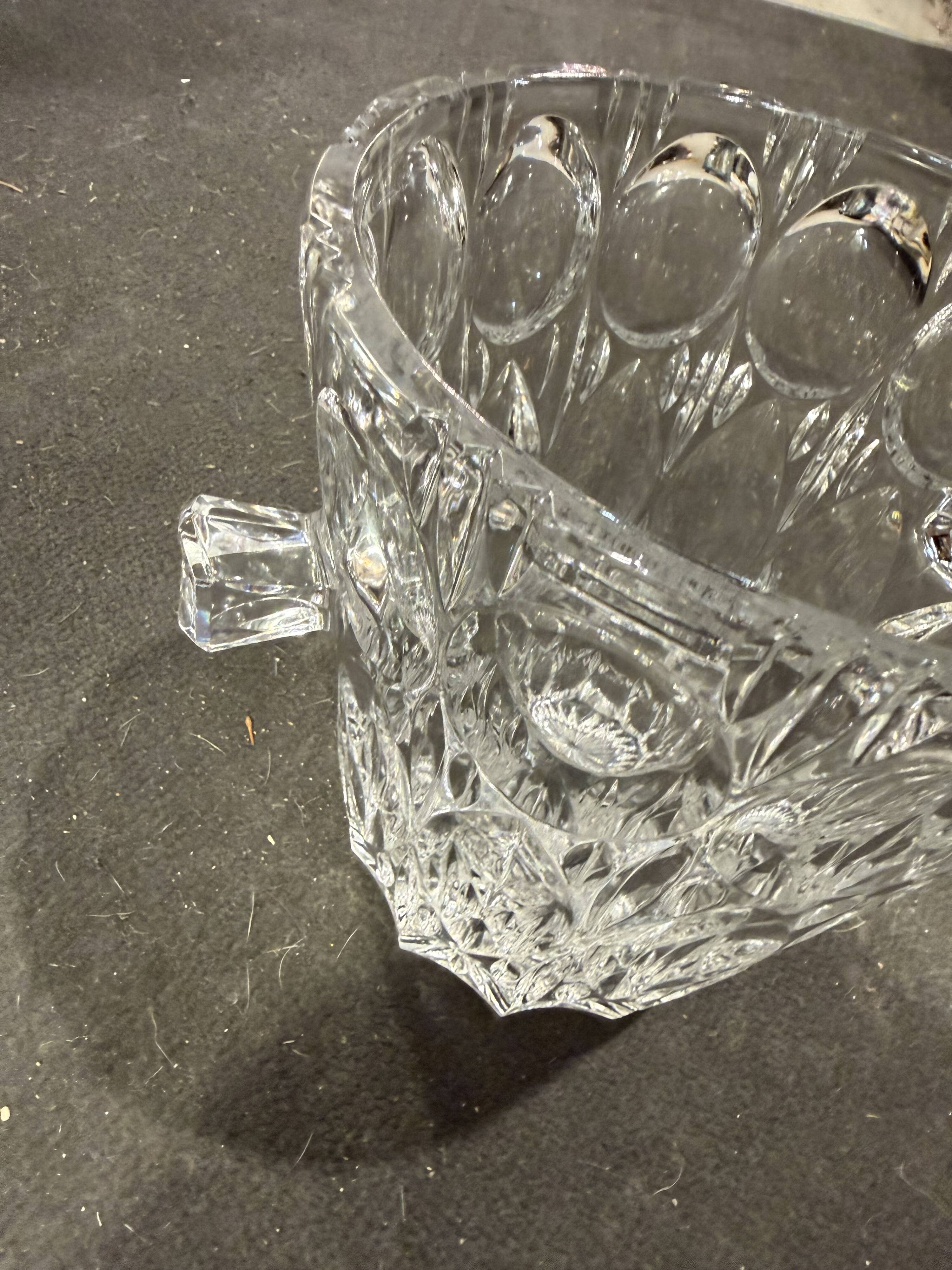 Baccarat crystal champagne bucket
