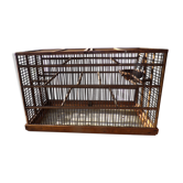 Ancient wooden birdcage