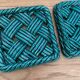 Vallauris coasters and bottle coasters