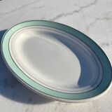 Oval Dish in Half-Porcelain from Lunéville - Épinay Model