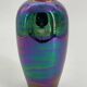 Vintage mercurized ceramic vase