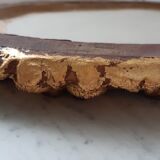 Old mirror in gilded wood late nineteenth