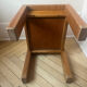 Elm bedside table in the Maison Regain style.