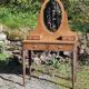 Dresser from the early 19th century with a cheval mirror.