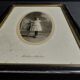 Old framed photo girl frame Napoleon III