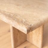 Wonderful travertine coffee table