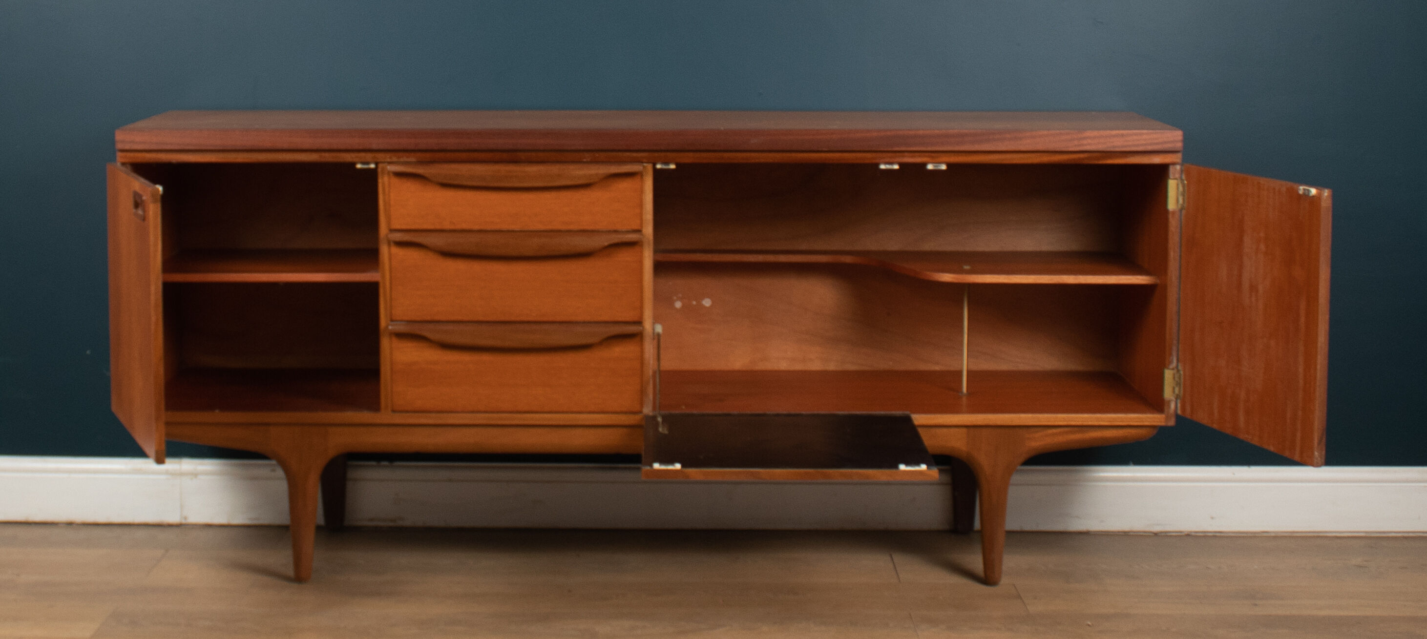 Retro teak 1960s Greaves & Thomas mid century sideboard