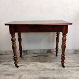 Bureau ancien en bois avec tiroir