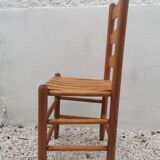 Mid-century pine chair