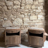 Pair of Art Deco bedside tables