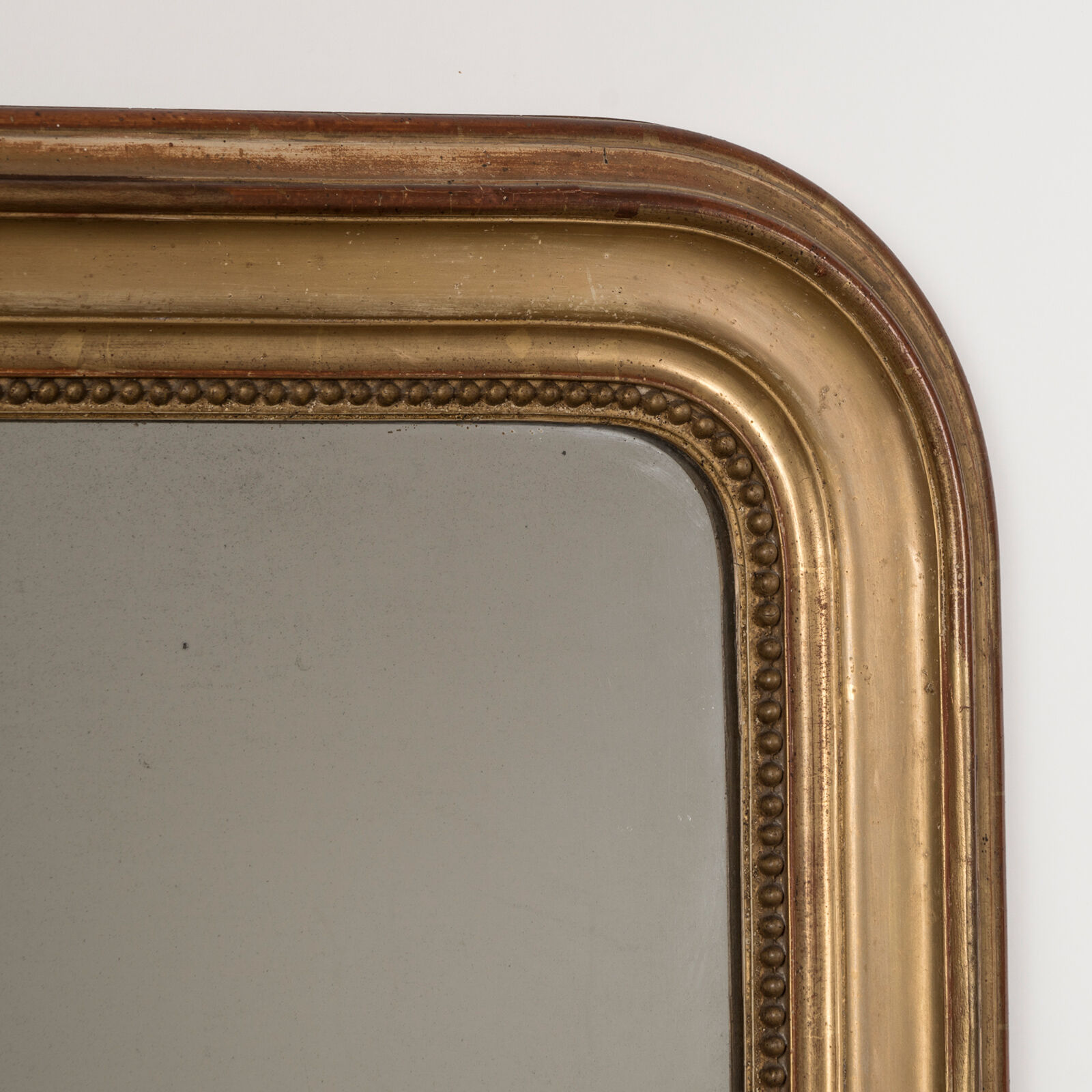 Miroir Louis Philippe Antique Doré