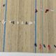 5x8 Turkish Mid Century Modern Cream & Brown Kilim Rug, 151x230Cm