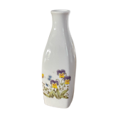 Vase en porcelaine à décor floral