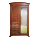 Art Nouveau carved walnut cabinet