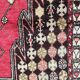 Nice vintage Persian mazlaghan handmade carpet 120x196 cm