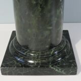 Faux marble column, base, mid-20th century.