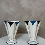 Pair of Longwy vases