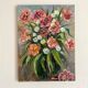 Canvas flowers