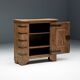 Brutalist Folk Art Cabinet, Spain, 18th Century